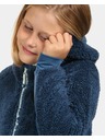 Kilpi Kilpi Dievčenská teplá mikina NORKA-JG Dark Blue
