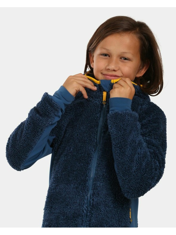 Kilpi Chlapčenská teplá mikina Kilpi NORKA-JB Tmavomodrá