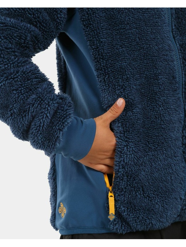 Kilpi Chlapčenská teplá mikina Kilpi NORKA-JB Tmavomodrá