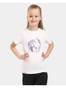 Kilpi Dievčenské bavlnené tričko Kilpi MALGA-JG Biela
