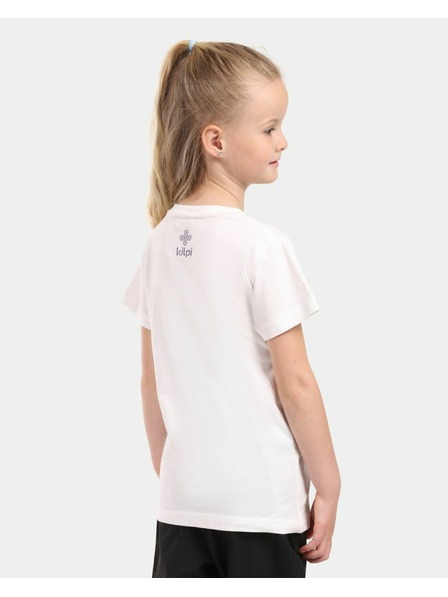 Kilpi Dievčenské bavlnené tričko Kilpi MALGA-JG Biela