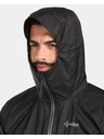 Kilpi Pánska hardshellová bunda Kilpi HURRICANE-M Čierna