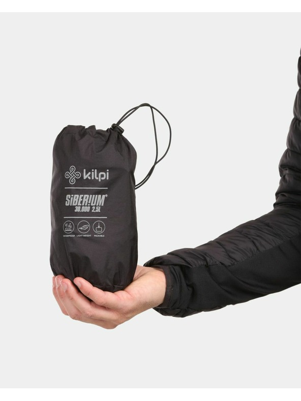 Kilpi Pánska hardshellová bunda Kilpi HURRICANE-M Čierna