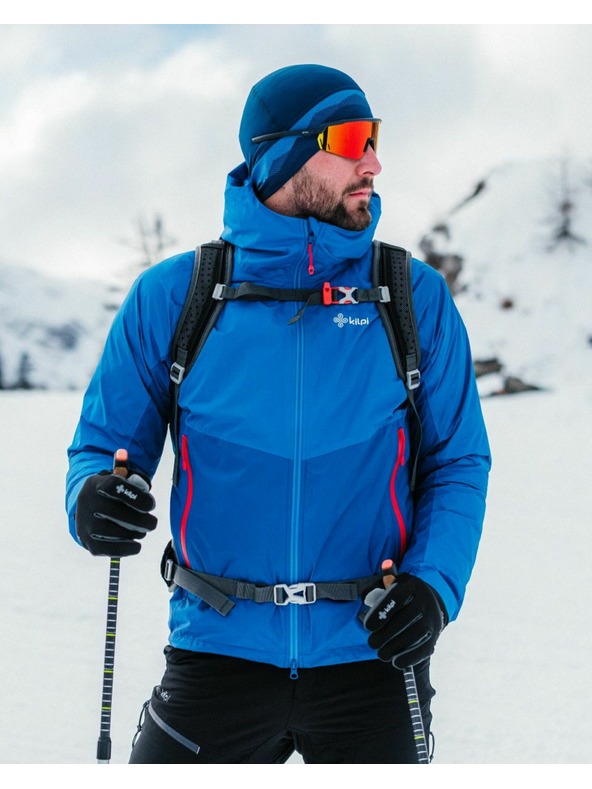 Kilpi Pánska hardshellová bunda Kilpi HURRICANE-M Modrá