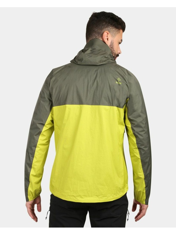 Kilpi Pánska hardshellová bunda Kilpi HURRICANE-M Svetlozelená