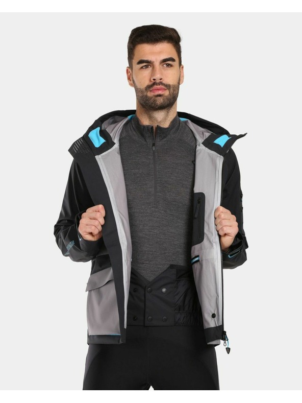 Kilpi Pánska hardshellová bunda Kilpi LTD ARCHER-M Čierna