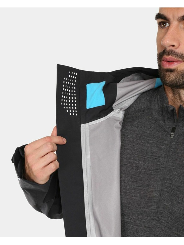 Kilpi Pánska hardshellová bunda Kilpi LTD ARCHER-M Čierna