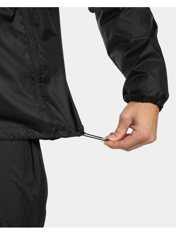 Kilpi Outdoorová nepremokavá bunda Kilpi JALUU-U Čierna