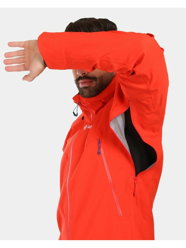 Kilpi Pánska hardshellová bunda Kilpi TRINITY-M Červená