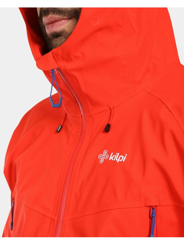 Kilpi Pánska hardshellová bunda Kilpi TRINITY-M Červená