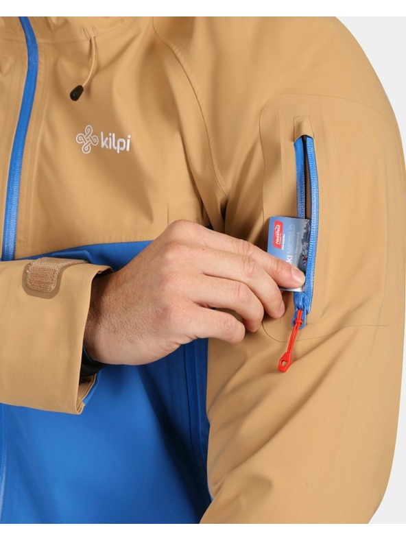 Kilpi Pánska hardshellová bunda Kilpi TRINITY-M Modrá