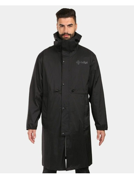 Kilpi Unisex lyžiarska pláštenka Kilpi TEAM RAINCOAT-U Čierna