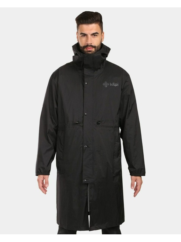 Kilpi Unisex lyžiarska pláštenka Kilpi TEAM RAINCOAT-U Čierna