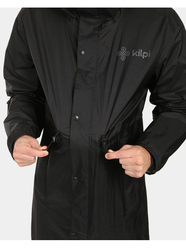 Kilpi Unisex lyžiarska pláštenka Kilpi TEAM RAINCOAT-U Čierna