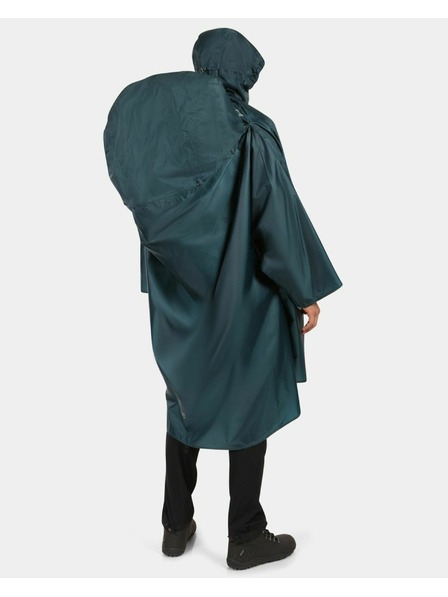 Kilpi Unisex pláštenka Kilpi RAIT-U Tmavozelená