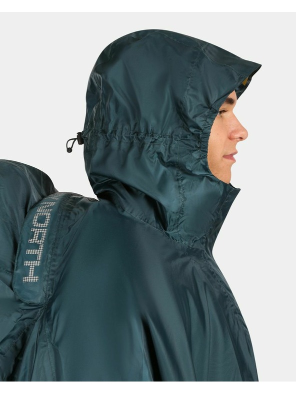 Kilpi Unisex pláštenka Kilpi RAIT-U Tmavozelená