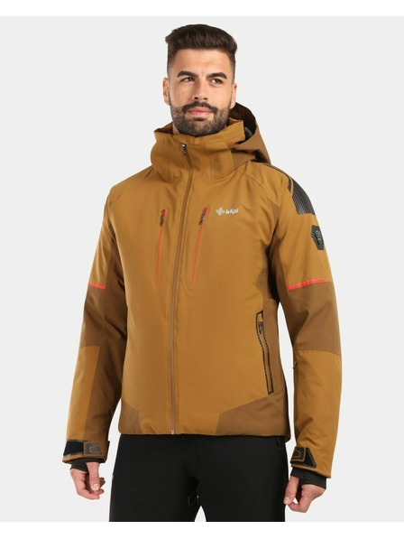 Kilpi Pánska lyžiarska bunda Kilpi TURNAU-M Hnedá