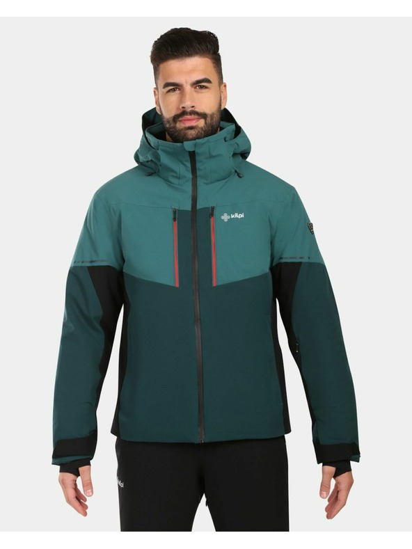 Kilpi Pánska lyžiarska bunda Kilpi TONNSI-M Tmavzelená