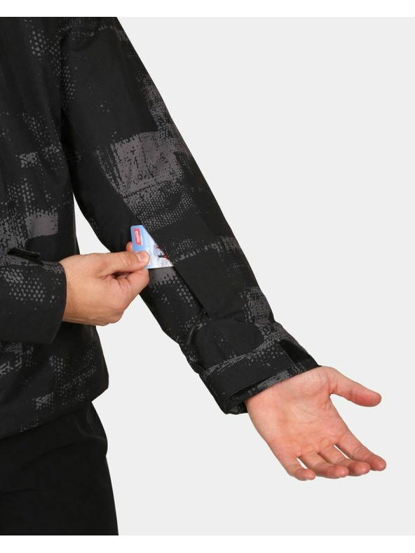 Kilpi Pánska lyžiarska bunda Kilpi TAMPA-M Čierna