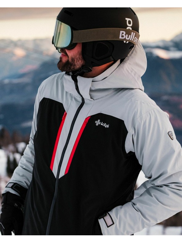 Kilpi Pánska lyžiarska bunda Kilpi HYDER-M Čierna