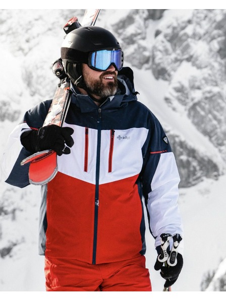 Kilpi Pánska lyžiarska bunda Kilpi TONNSI-M Červená