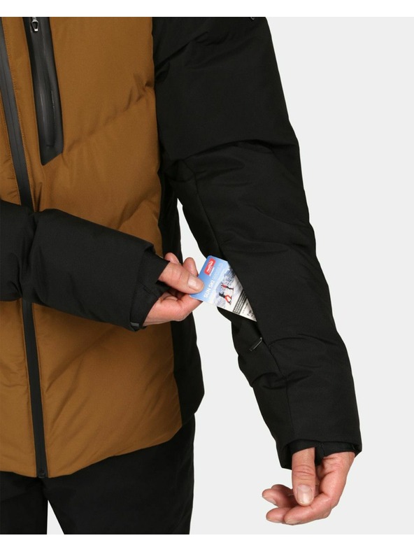 Kilpi Pánska lyžiarska bunda Kilpi SKIMMIO-M Hnedá