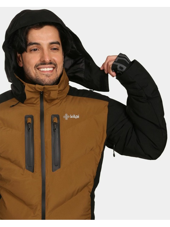 Kilpi Pánska lyžiarska bunda Kilpi SKIMMIO-M Hnedá