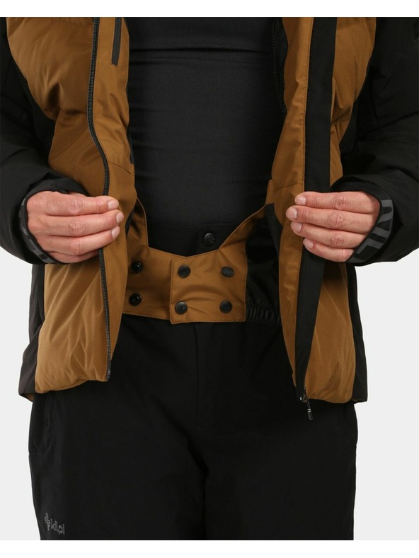 Kilpi Pánska lyžiarska bunda Kilpi SKIMMIO-M Hnedá