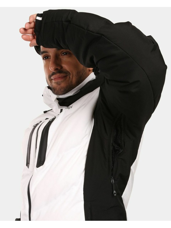 Kilpi Pánska lyžiarska bunda Kilpi SKIMMIO-M Biela