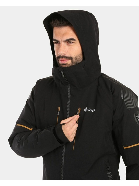 Kilpi Pánska lyžiarska bunda Kilpi TURNAU-M Čierna