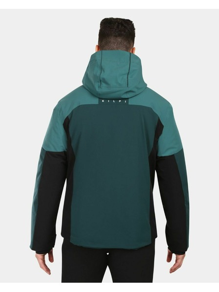 Kilpi Pánska lyžiarska bunda Kilpi TONNSI-M Tmavzelená