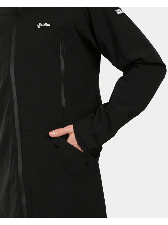 Kilpi Pánsky outdoorový kabát Kilpi AYRA-M Čierna