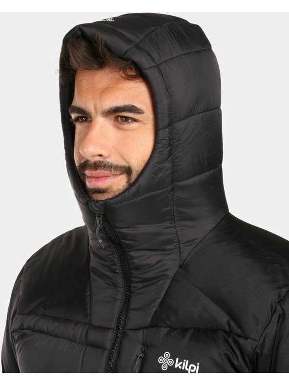 Kilpi Pánska páperová bunda Kilpi GUSS-M Čierna
