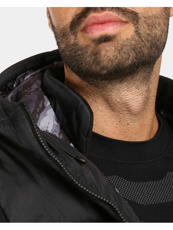 Kilpi Pánska páperová bunda Kilpi GUSS-M Čierna