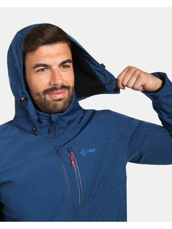 Kilpi Pánska softshellová bunda Kilpi RAVIO-M Tmavo modrá