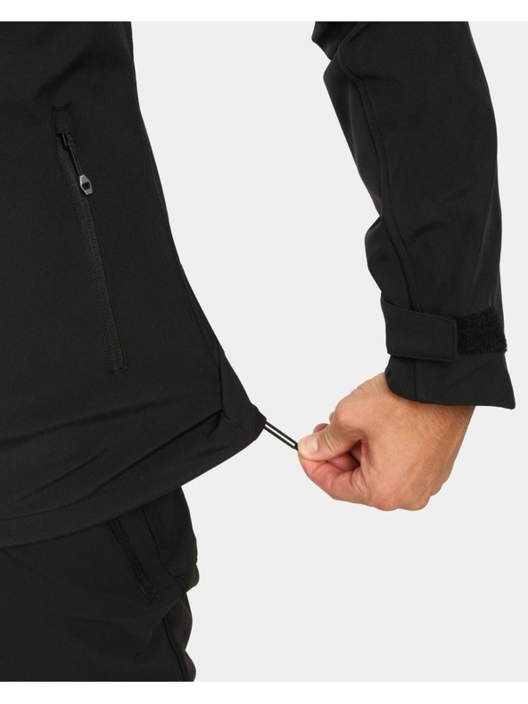 Kilpi Pánska softshellová bunda Kilpi RAVIO-M Čierna