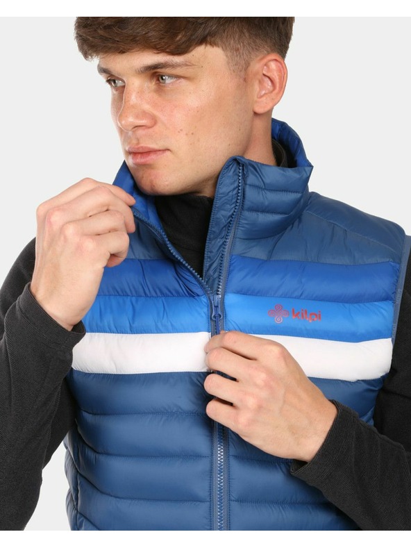Kilpi Pánska zateplená vesta Kilpi KENAI-M Tmavo modrá