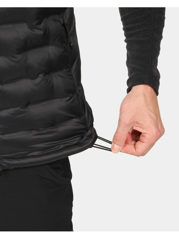 Kilpi Pánska zateplená vesta Kilpi NAI-M Black