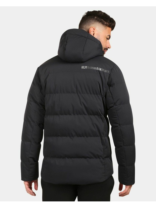 Kilpi Pánska zateplená bunda Kilpi TASHA-M Čierna