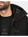 Kilpi Pánsky zateplený kabát Kilpi NELSON-M Čierna