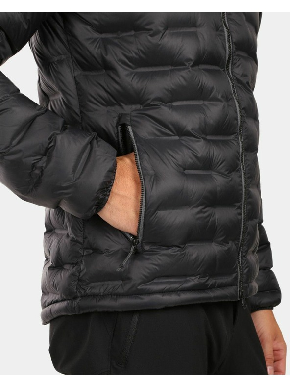 Kilpi Pánska zateplená bunda Kilpi PAPI-M Čierna