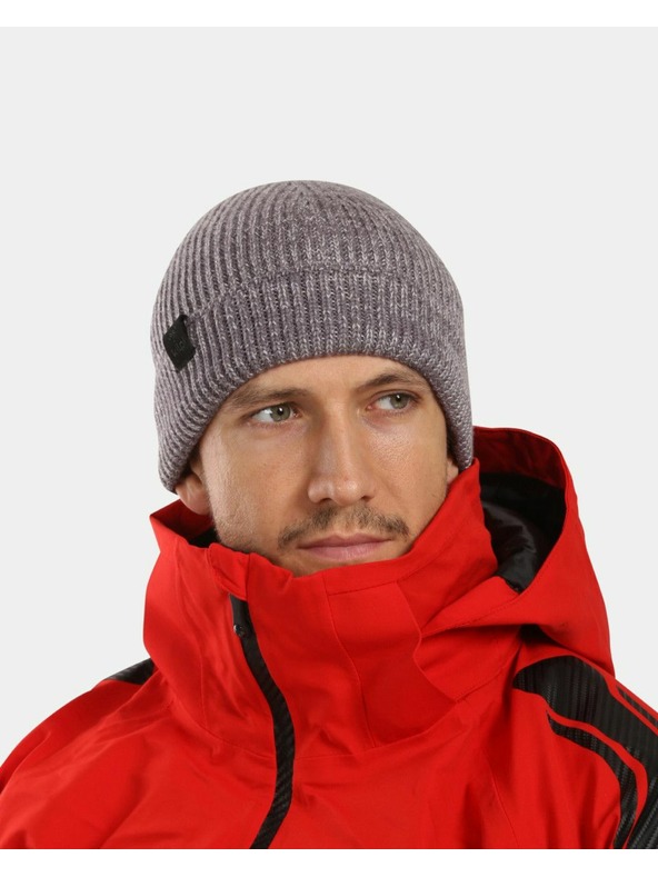 Kilpi Pánska zimná čiapka Kilpi MANEO-M Sivá