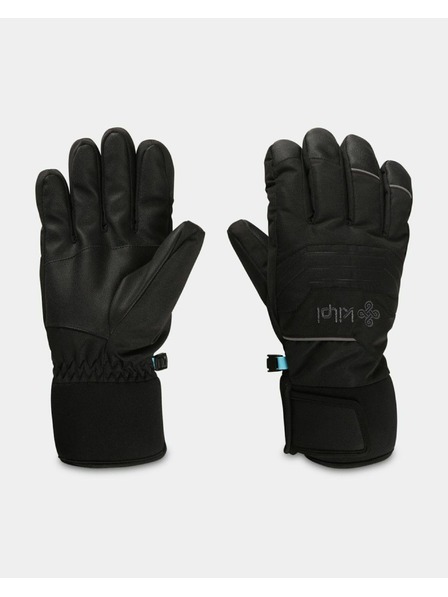 Kilpi Unisex lyžiarske rukavice Kilpi SKIMI-U Čierna