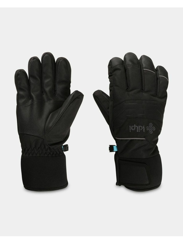 Kilpi Unisex lyžiarske rukavice Kilpi SKIMI-U Čierna