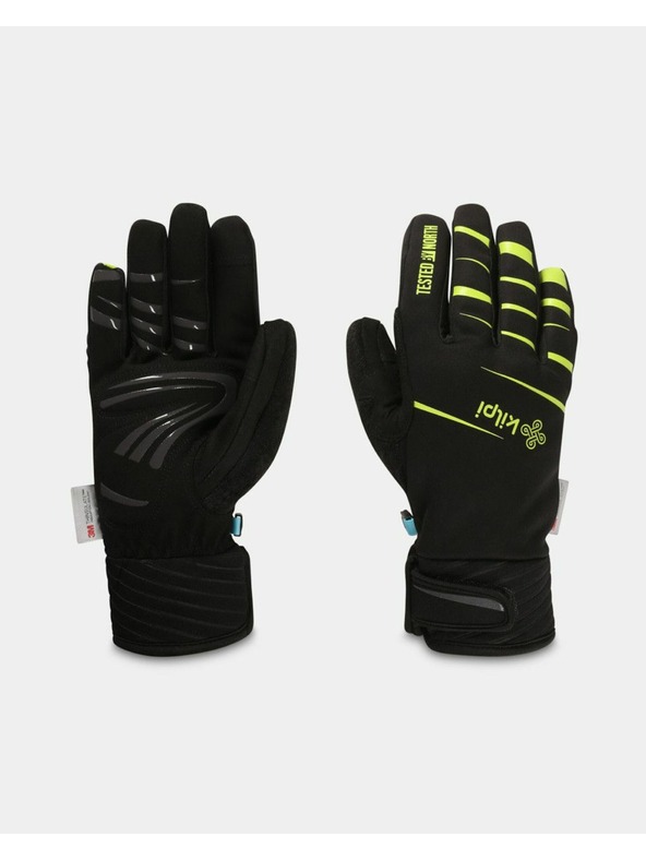 Kilpi Unisex softshellové rukavice Kilpi ROT-U Svetlozelená