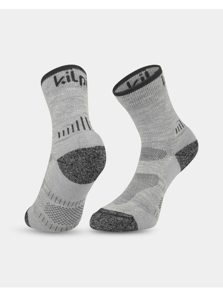 Kilpi Unisex outdoorové ponožky Kilpi MIRIN-U Tmavo šedá
