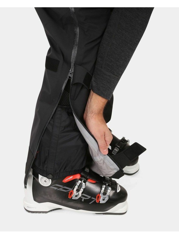 Kilpi Pánske hardshellové nohavice Kilpi LAZZARO-M Čierna