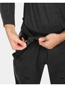 Kilpi Pánske hardshellové nohavice Kilpi LAZZARO-M Čierna