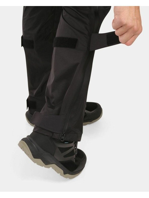 Kilpi Pánske nepremokavé hardshellové nohavice Kilpi ALPIN-M Čierna
