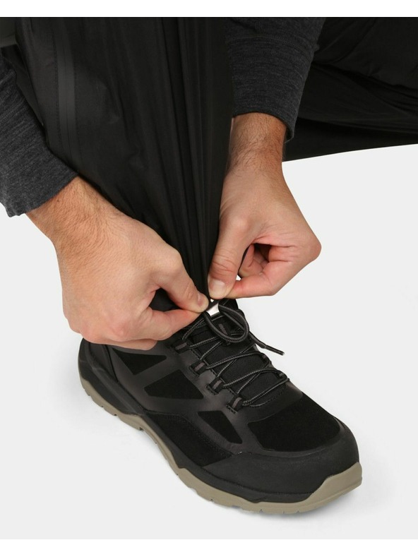 Kilpi Pánske nepremokavé hardshellové nohavice Kilpi ALPIN-M Čierna